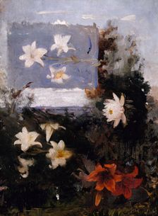 Flower Studies, ca. 1886. Creator: Abbott Handerson Thayer