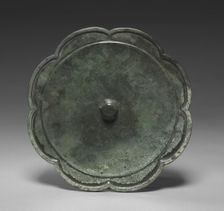 Flower-shaped Mirror, 918-1392. Creator: Unknown