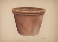 Flower Urn, 1935/1942. Creator: Clarence W Dawson