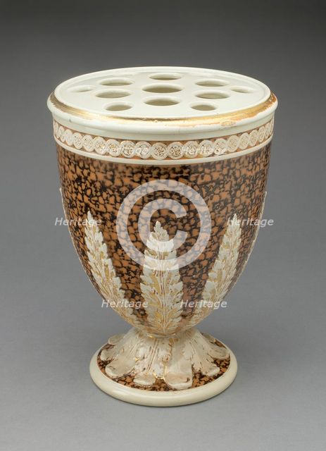 Flower Vase, Burslem, 1785/1800. Creator: Wedgwood.