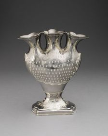 Flower Vase, Staffordshire, 1810/20. Creator: Staffordshire Potteries
