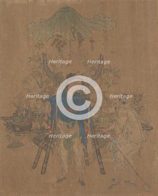 Flower Vendor. Creator: Unknown.