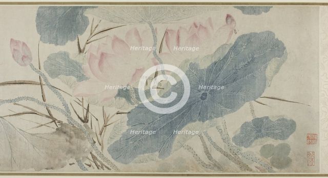 Flowering Lotus, Ming dynasty (1368-1644), 1543. Creator: Chen Shun.