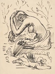 Flowering trees, 1940-1944. Creator: Arnold Peter Weisz-Kubincan