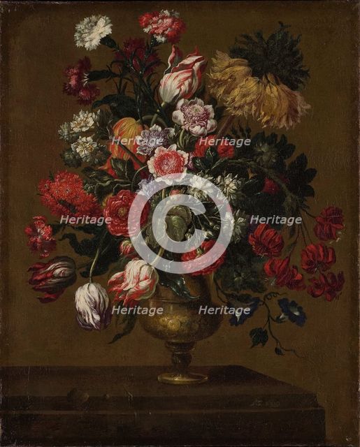 Flowerpiece, 1699. Creator: Andrea Scacciati.