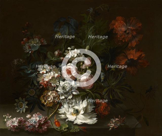 Flowerpiece, (1760s - 1770s?). Creator: John Baker.