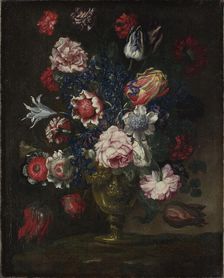 Flowerpiece, 17th century. Creator: Andrea Scacciati