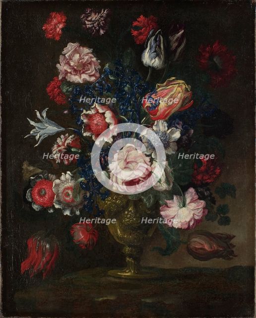Flowerpiece, 17th century. Creator: Andrea Scacciati.