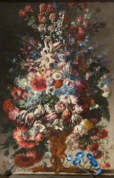 Flowerpiece, between 1694 and 1700. Creator: Andrea Belvedere