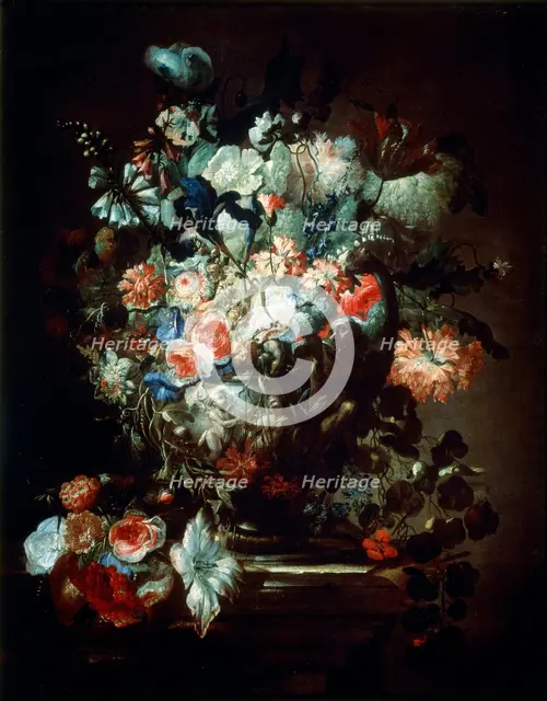 'Flowers', 17th century.   Artist: Jean-Baptisite Monnoyer