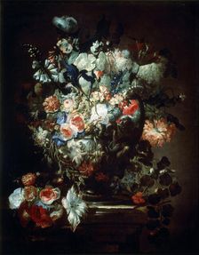 Flowers 17th century. Artist: Jean-Baptisite Monnoyer