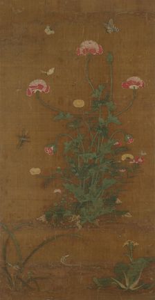 Flowers, 14th century. Creator: Lu Jingfu