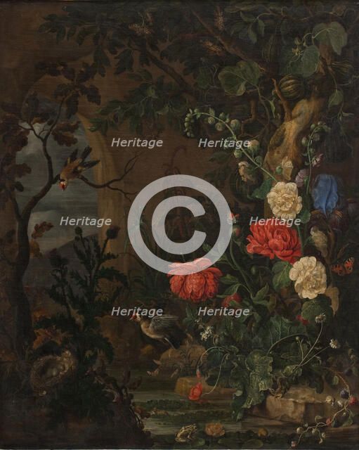 Flowers, 1645-1707. Creator: Hendrik Schoock.