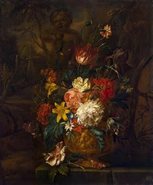 Flowers, 1650. Creator: Jan Davidsz de Heem