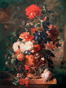 Flowers 1722. Artist: Jan van Huysum