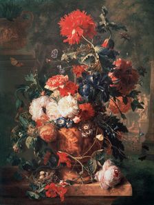 Flowers 1722. Artist: Jan van Huysum