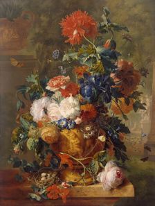 Flowers, 1722. Creator: Jan van Huysum