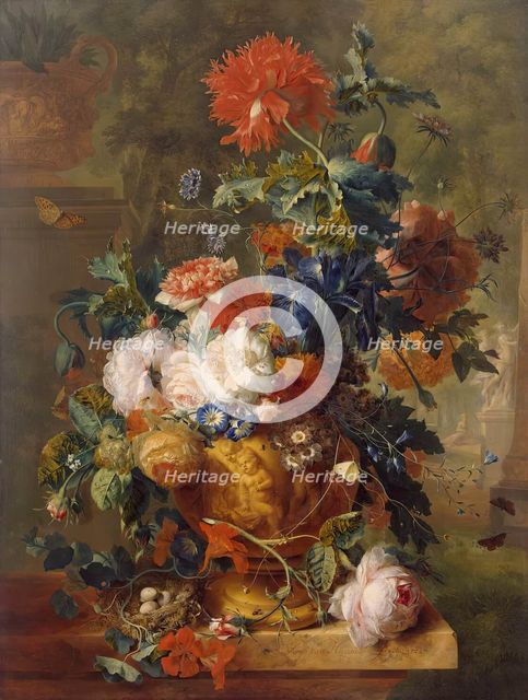 Flowers, 1722. Creator: Jan van Huysum.