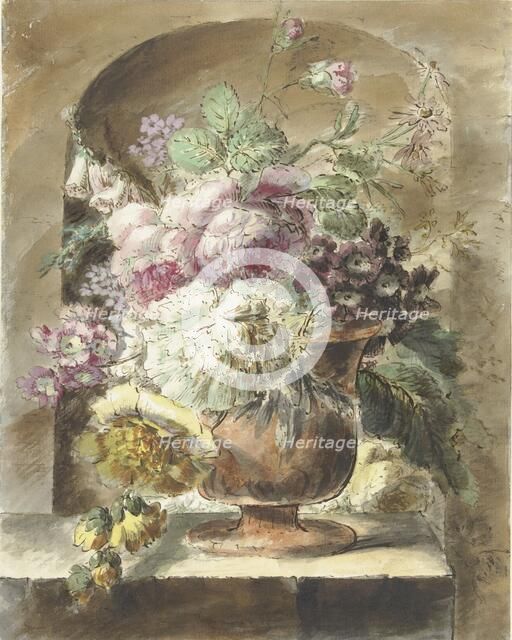 Flowers, 1745-1784. Creator: Pieter van Loo.