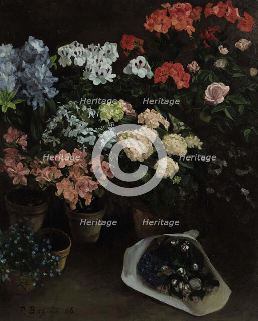 Flowers, 1866.