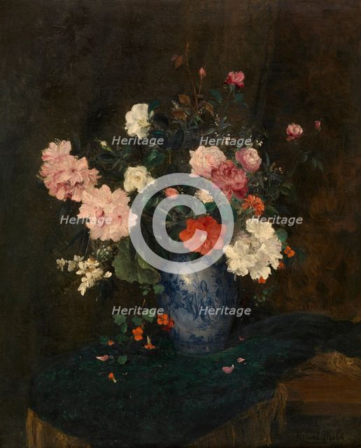 Flowers, 1879. Creator: Robert Mols.