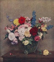 Flowers 1886, (c1915). Artist: Henri Fantin-Latour