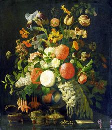 Flowers 18th century. Artist: Rachel Ruysch