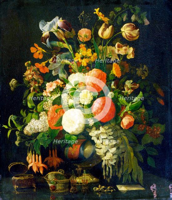 'Flowers', 18th century. Artist: Rachel Ruysch