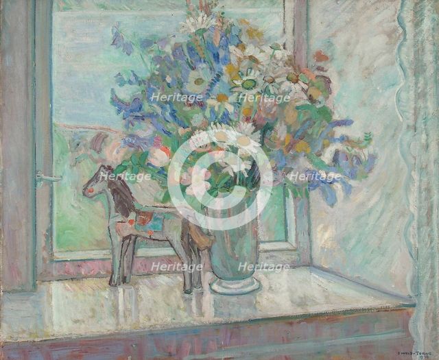 Flowers, 1916. Creator: Oluf Wold-Torne.