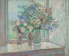 Flowers, 1916. Creator: Oluf Wold-Torne