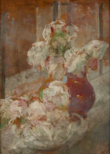 Flowers, 1913. Creator: Olga Boznanska