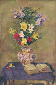 Flowers, 1940. Creator: Gustav Mally