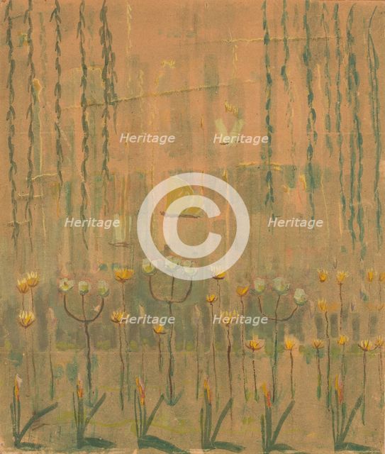 Flowers (Willows), 1908. Creator: Ciurlionis, Mikalojus Konstantinas (1875-1911).