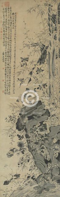 Flowers and Bamboo, 16th century. Creator: Hsü Wei (1521-1593).