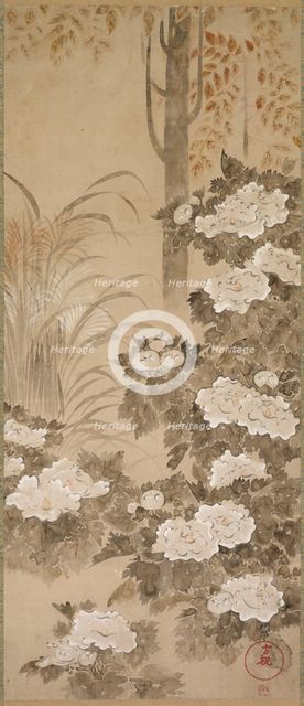 Flowers and Foliage of Autumn, mid 1700s. Creator: Tatebayashi Kagei (Japanese).