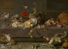 Flowers and Fruit, 1630-1640. Creator: Frans Snyders