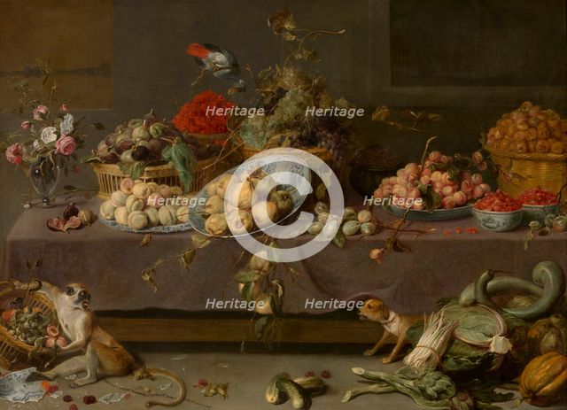 Flowers and Fruit. Creator: Frans Snyders.