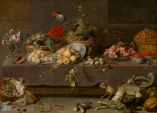 Flowers and Fruit. Creator: Frans Snyders
