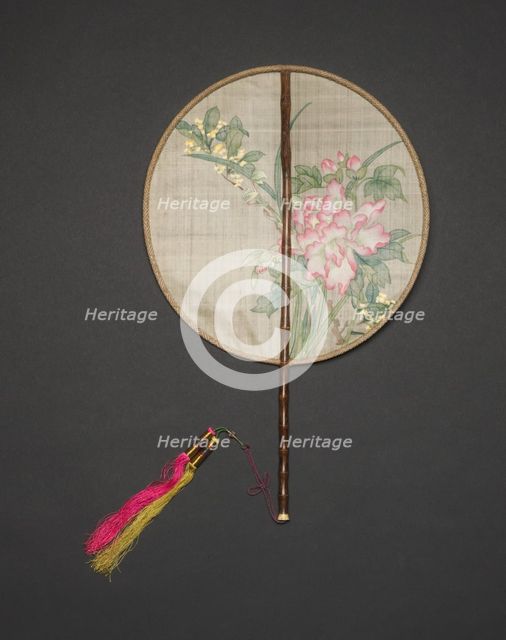 Flowers and Leaves, Qing dynasty (1644-1911), 19th century. Creator: Unknown.
