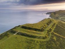 Flower's Barrow, East Lulworth, Dorset, 2024. Creator: James O Davies