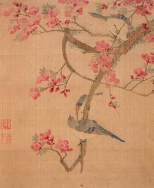 Flowers, Birds and Fish (Album of 13 leaves) (image 7 of 10), 1690. Creator: Ma Yuanyu
