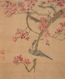 Flowers, Birds and Fish (Album of 13 leaves) (image 7 of 10), 1690. Creator: Ma Yuanyu