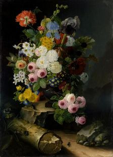 Flowers, c1800. Creator: Jan van Os