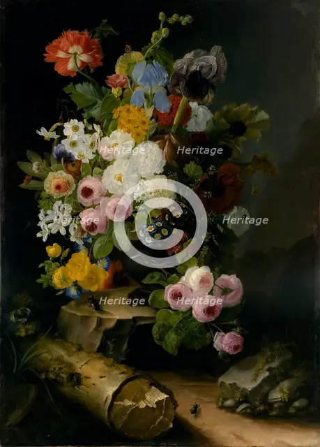 Flowers, c1800. Creator: Jan van Os.