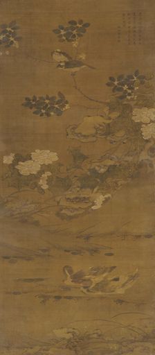 Flowers, Ducks, and other Birds, Ming or Qing dynasty, 15th-18th century. Creator: Unknown