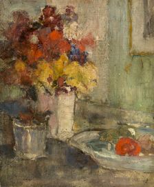Flowers, early 20th century. Creator: Auguste Oleffe