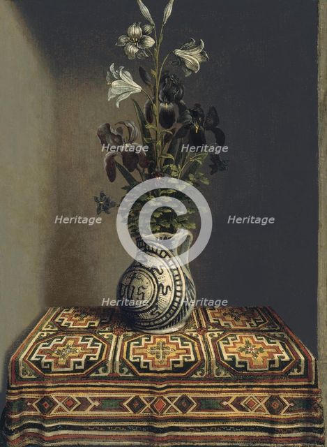Flowers in a Jug, ca 1485. Artist: Memling, Hans (1433/40-1494)