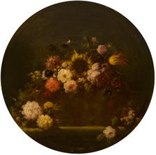 Flowers in a Vase, c1695-1741. Creator: Giovanni Antonio Pellegrini