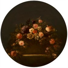 Flowers in a Vase, c1695-1741. Creator: Giovanni Antonio Pellegrini