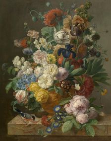Flowers in a Vase, c1780-1840. Creator: Jan Frans Eliaerts
